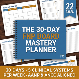 30-Day FNP Board Mastery Planner